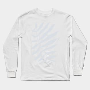 Wild Ferns: Ultramarine Blue Edition Art Print | Mid-Century Edition Long Sleeve T-Shirt